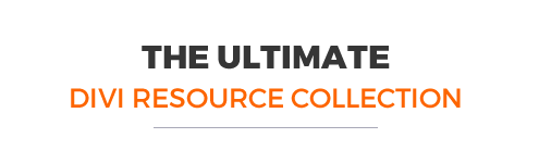 495x150 - ultimate divi resources
